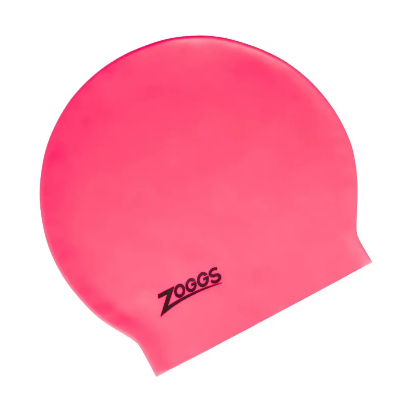 ZOGGS LONG HAIR LATEX CAP PINK