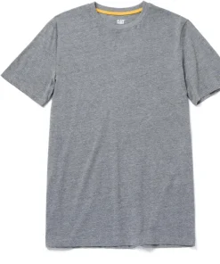 Caterpillar Essentials Short-sleeve T-shirt Dark Heather Grey