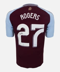 Morgan Rogers Signed Aston Villa Shirt 2024-25 Home [27]