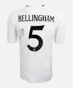 Jude Bellingham Signed Real Madrid Shirt 2024-25 Home [5]