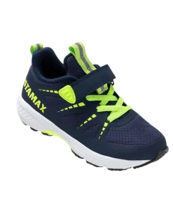 Istamax Boys Trainer IMAA3805 Blue/Giallo Neon