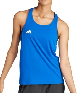 adidas Adizero Essentials Womens Running Vest Tank Top - Blue