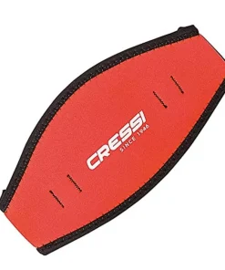 CRESSI NEOPRENE MASK STRAP COVER RED