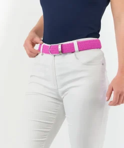 SURPRIZESHOP WEBBING BELT ONE SIZE AZALEA PINK