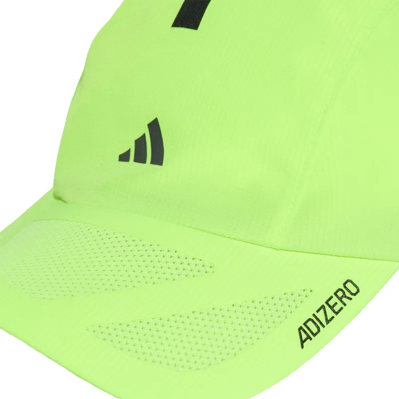 adidas X Adizero Lightweight ClimaCool Running Cap - Yellow - Image 3