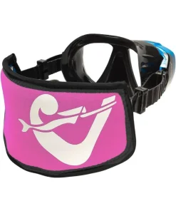 CRESSI SIMPLY NEO MASK HAIR STRAP COVER PINK/WHT