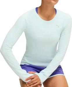 Puma Cloudspun Long Sleeve Womens Running Top - Blue
