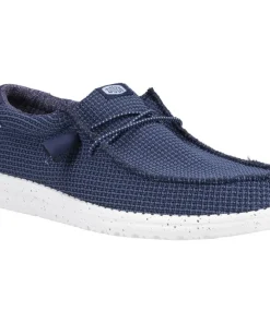 HEYDUDE Wally Sport Mesh Shoe Navy