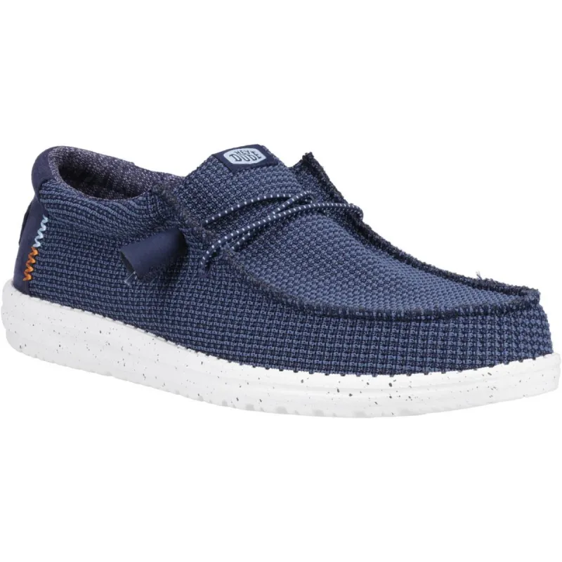 HEYDUDE Wally Sport Mesh Shoe Navy