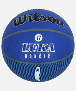 Luka Doncic NBA Wilson Basketball Dallas Mavericks [Blue]