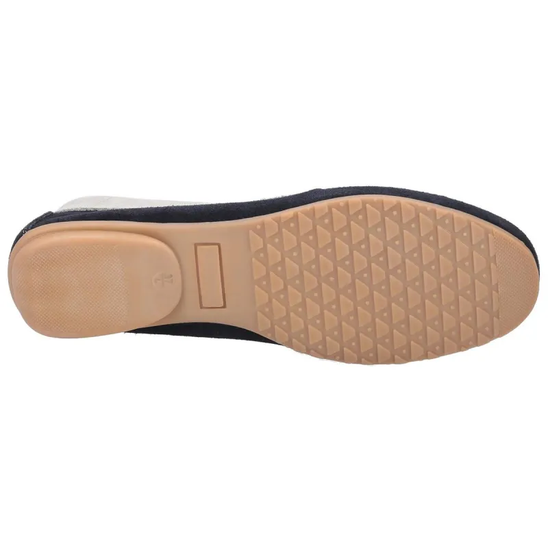 Riva Banyoles Moccasin with Tassel Navy Blue White - Image 2