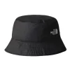 The North Face Mens Hat Sun Stash TNFBlack/TNFWhite
