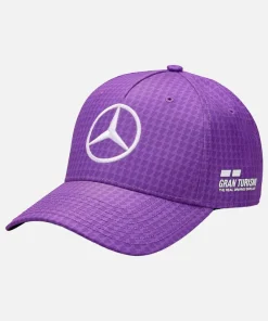 Lewis Hamilton 2023 Mercedes Driver Cap F1 [Purple]