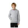 North Face Boys Dome Hoodie Light Grey Heather