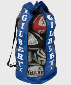 GILBERT RUGBY BREATHABLE BALL BAG ROYAL BLUE