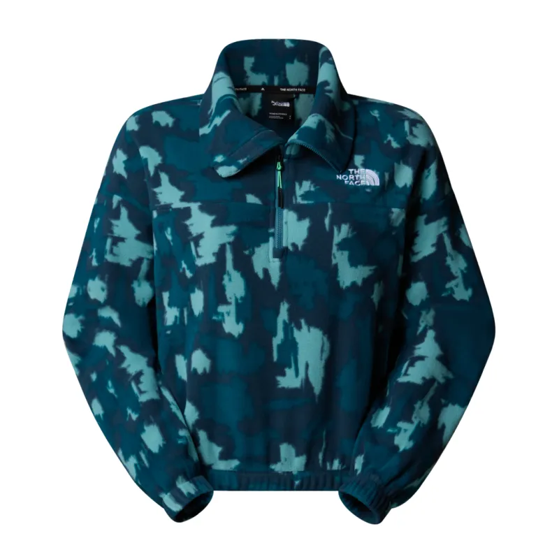 The North Face Womens Pullover Mountain Athletics Fleece Deep Cypress