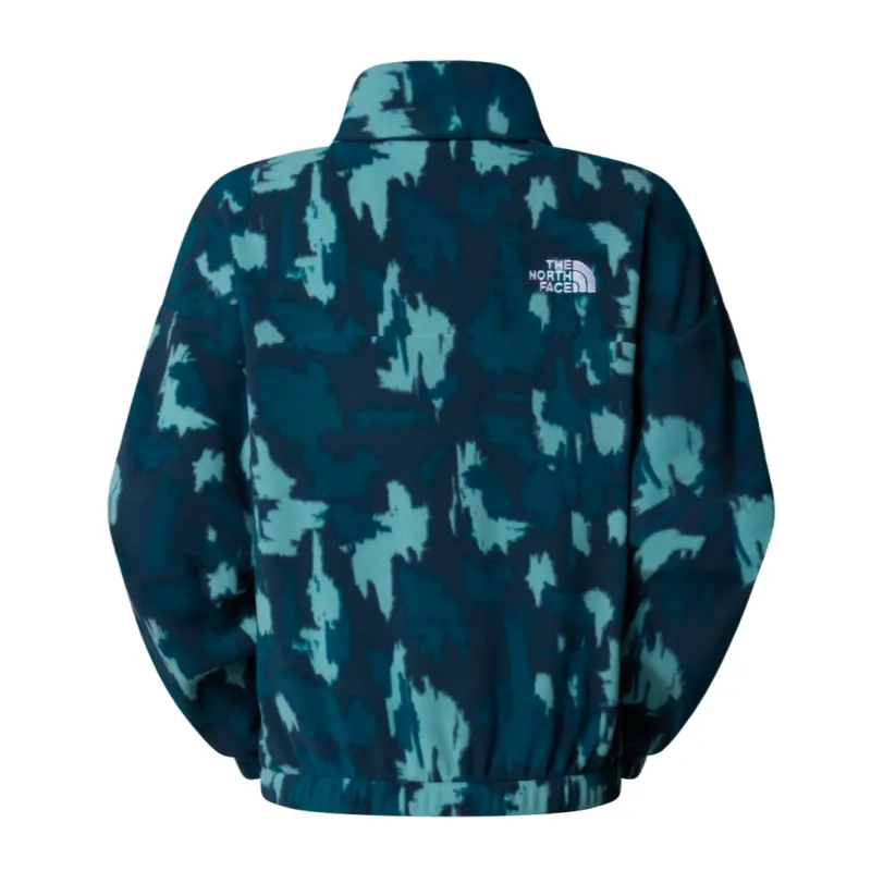 The North Face Womens Pullover Mountain Athletics Fleece Deep Cypress - Image 3