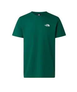 The North Face Mens T-Shirt Simple Dome Hunter Green