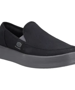HEYDUDE Sunapee Canvas Shoe Black/Charcoal