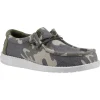 HEYDUDE Wally Washed Camo Shoe Camo