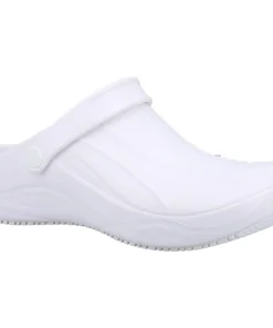 Safety Jogger Smooth OB Slip Resistant Occupational Clog White