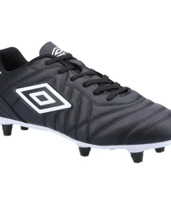 Umbro Speciali Liga Soft Ground Football Boot Black/White