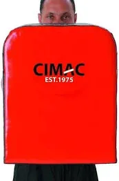 CIMAC STRAIGHT SHEILD 20X12X4 RED