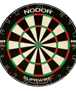 NODOR SUPAWIRES 2 BRISTLE DARTBOARD