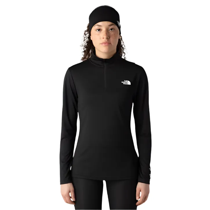 The North Face Womens Sweatshirt Flex ¼ Zip Graphic Black - Image 2