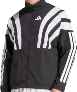 adidas Adizero Archive Mens Running Jacket - Black
