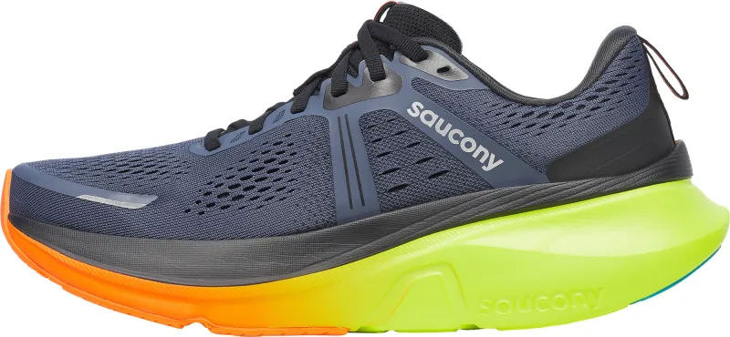 Saucony Guide 18 Mens Running Shoes - Grey - Image 3