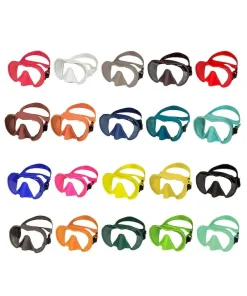 BEUCHAT MAXLUX SILICONE DIVE MASK ASSORTED COLOURS