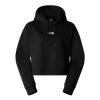 The North Face Womens Hoodie Essential Cropped Black - NF0A89EX JK31