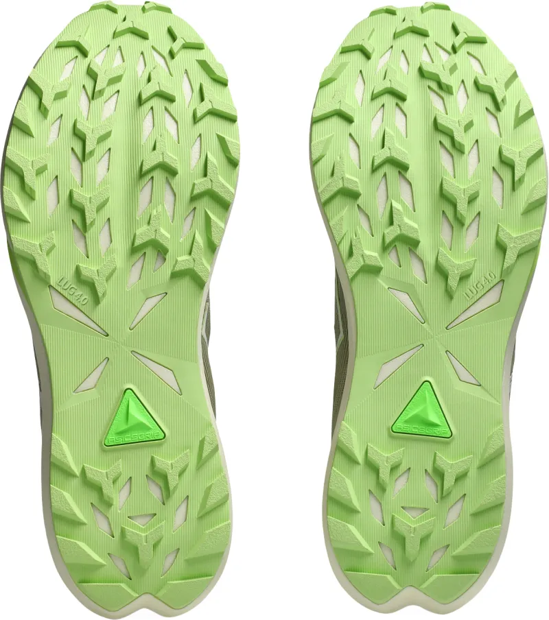 Asics Fuji Lite 6 Mens Trail Running Shoes - Green - Image 2