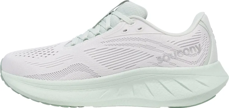 Saucony Ride 18 Womens Running Shoes - Grey - Image 3