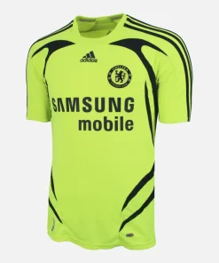 2007-08 Chelsea Away Shirt Neon Yellow [Excellent] S