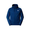 The North Face Mens Jacket Reaxion 2.0 Hooded Full Zip Estate Blue/Dark Heather