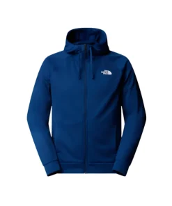 The North Face Mens Jacket Reaxion 2.0 Hooded Full Zip Estate Blue/Dark Heather
