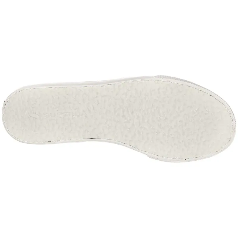 Superga 2790 Tumbled Leather Trainer Pink Almond