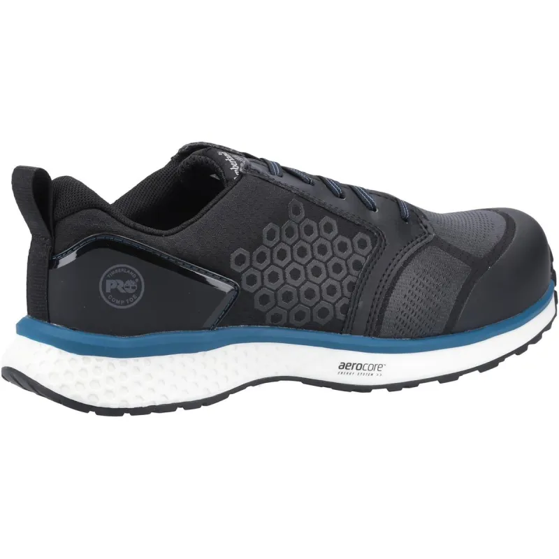 Timberland Pro Reaxion Composite Safety Trainer Black/Blue - Image 3