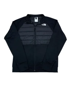The North Face Mens Jacket Reaxion 2.0 Fleece Hybrid Black