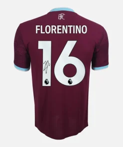 Florentino Luis Signed Burnley Shirt 2025-26 Home [16]
