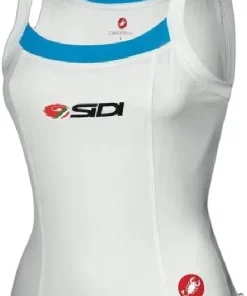 Castelli Sidi Katia Womens Cycling Vest Tank Top - White