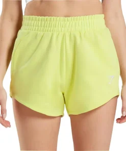 Gymshark Womens Training Sweat Shorts - Yellow