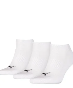 PUMA CUSHIONED SNEAKER SOCK WHITE/BLACK 6-8