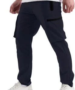 Soulstar Classic Mens Cargo Pants - Blue