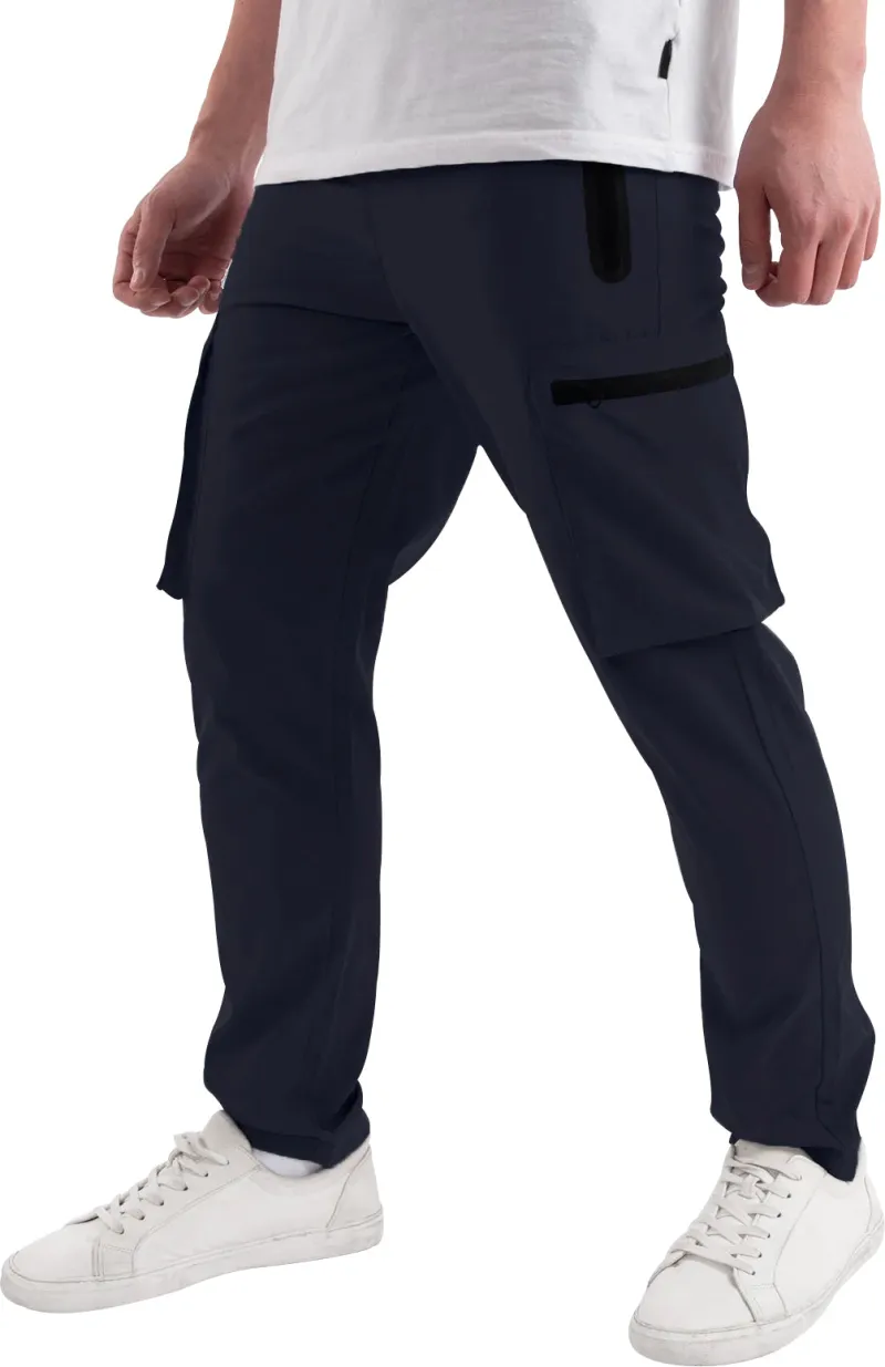 Soulstar Classic Mens Cargo Pants - Blue