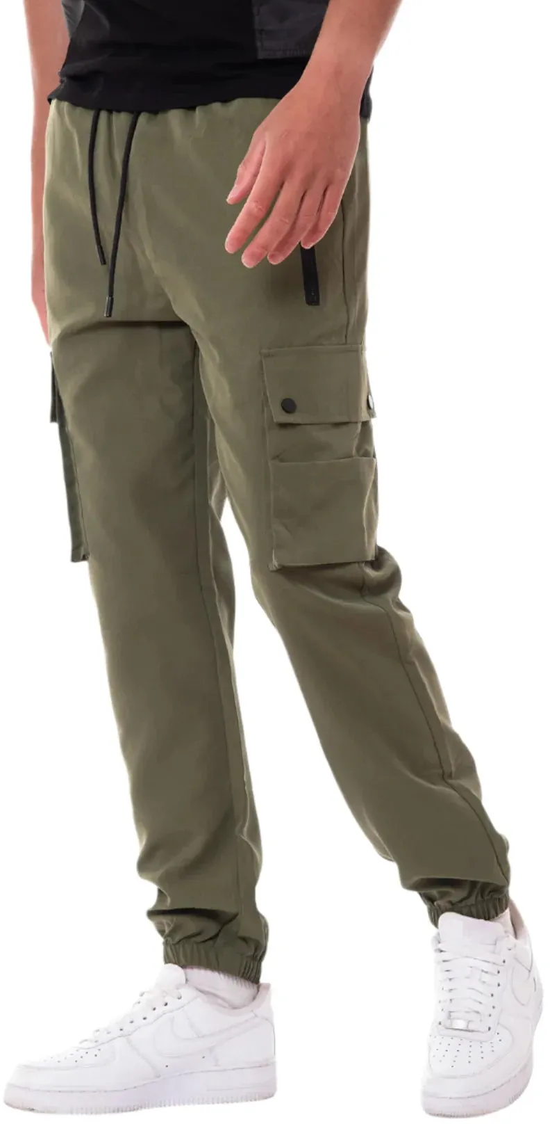 Soulstar Combat Mens Cargo Pants - Green