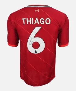 Thiago Alcantara Signed Liverpool Shirt 2021-22 Vapor Authentic [6]