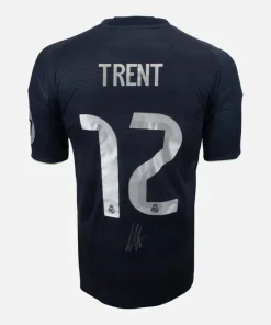 Trent Alexander-Arnold Signed Real Madrid Shirt 2024-25 Away [12]